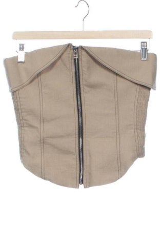Top de femei Zara, Mărime S, Culoare Bej, Preț 62,99 Lei, #138081811