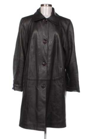 Palton din piele pentru damă GiAnni, Mărime XL, Culoare Negru, Preț 538,11 Lei, #138047320