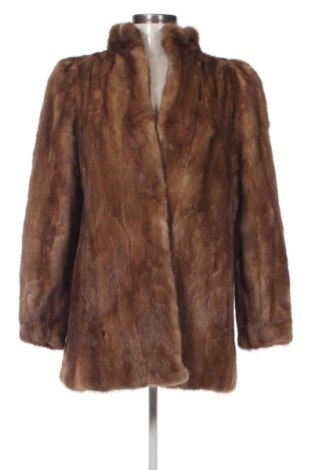Damski skórzany płaszcz Unbranded, Rozmiar M, Kolor Brązowy, Cena 882,14 zł, #138049960