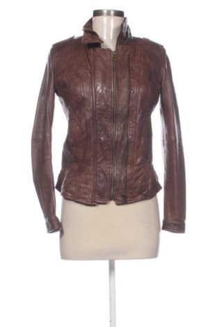 Női bőrdzseki Bershka, Méret M, Szín Barna, Ár 31 915 Ft, #138067570