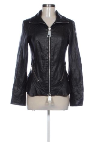 Geacă de piele pentru femei Unbranded, Mărime S, Culoare Negru, Preț 430,74 Lei, #138088793