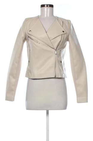 Geacă de piele pentru femei Vero Moda, Mărime XS, Culoare Ecru, Preț 220,46 Lei, #138062586