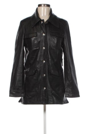 Geacă de piele pentru femei Mango, Mărime S, Culoare Negru, Preț 594,04 Lei, #138069656