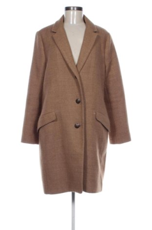 Palton de femei Zara, Mărime L, Culoare Bej, Preț 394,00 Lei, #138073524