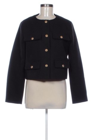 Sacou de femei Zara, Mărime L, Culoare Negru, Preț 173,22 Lei, #138059904