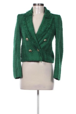 Dámske sako  Zara, Veľkosť M, Farba Zelená, Cena  44,98 €, #138077910