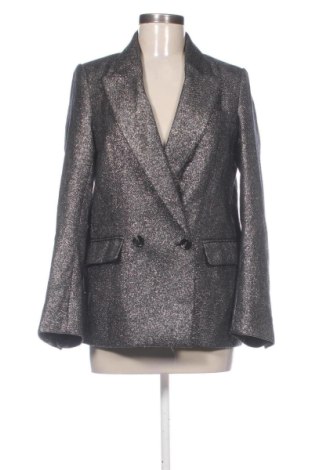 Sacou de femei H&M, Mărime XS, Culoare Argintiu, Preț 108,99 Lei, #138056066