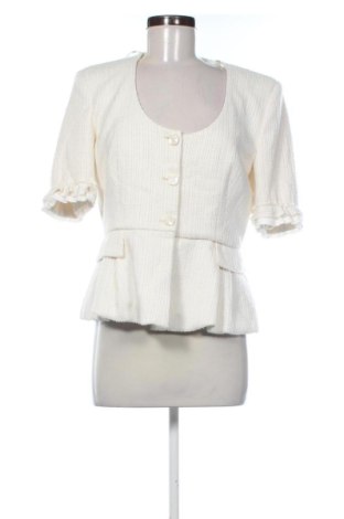 Sacou de femei Zara, Mărime L, Culoare Ecru, Preț 314,94 Lei, #138064819