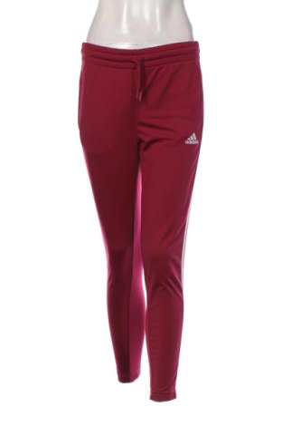 Pantaloni trening de femei Adidas, Mărime M, Culoare Roșu, Preț 209,96 Lei, #138070208