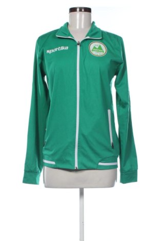 Bluză trening de femei Sportika, Mărime S, Culoare Verde, Preț 78,74 Lei, #138063135