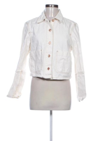 Geacă de femei Zara, Mărime S, Culoare Ecru, Preț 104,98 Lei, #138066413