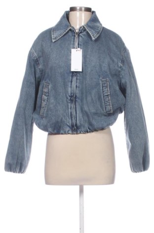 Geacă de femei Mango, Mărime S, Culoare Albastru, Preț 215,21 Lei, #138086664