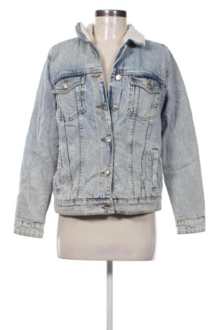 Geacă de femei Bershka, Mărime XS, Culoare Albastru, Preț 103,99 Lei, #138109466