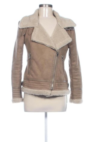 Geacă de femei Zara, Mărime S, Culoare Bej, Preț 257,20 Lei, #138057625