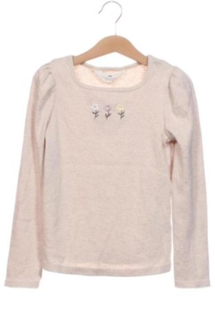 Детска блуза H&M, Размер 7-8y/ 128-134 см, Цвят Бежов, Цена 7,00 €, #138066547