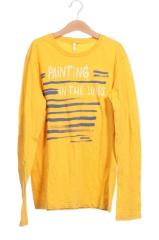 Детска блуза United Colors Of Benetton, Размер 13-14y/ 164-168 см, Цвят Жълт, Цена 11,00 €, #138062301