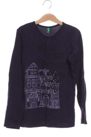 Детска блуза United Colors Of Benetton, Размер 8-9y/ 134-140 см, Цвят Лилав, Цена 30,60 €, #138071136
