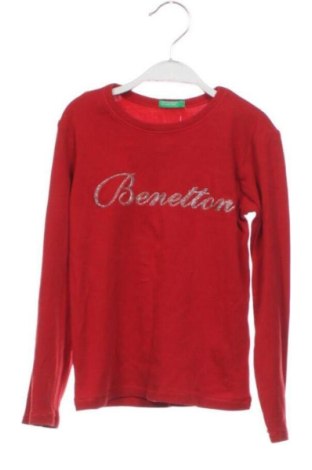 Детска блуза United Colors Of Benetton, Размер 5-6y/ 116-122 см, Цвят Червен, Цена 11,00 €, #138077122