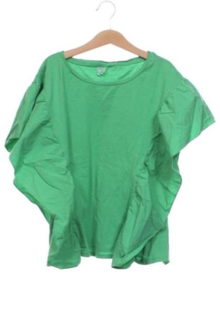 Детска блуза Zara, Размер 12-13y/ 158-164 см, Цвят Зелен, Цена 8,57 €, #138073580
