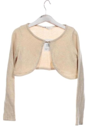 Detský kardigán H&M, Veľkosť 6-7y/ 122-128 cm, Farba Zlatistá, Cena  6,29 €, #138053734