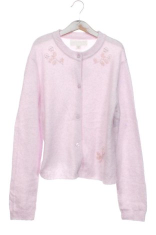 Pulover cu nasturi pentru copii Zara, Mărime 11-12y/ 152-158 cm, Culoare Mov deschis, Preț 89,23 Lei, #138056713