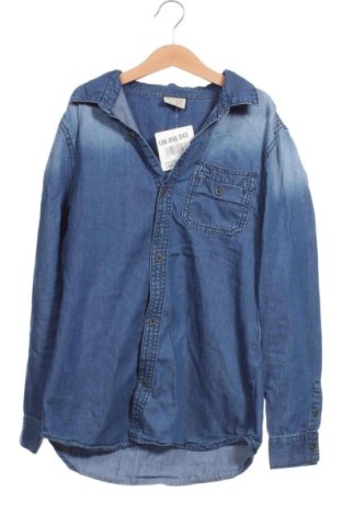 Cămașă pentru copii Zara, Mărime 10-11y/ 146-152 cm, Culoare Albastru, Preț 47,24 Lei, #138056043