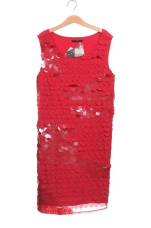 Детска рокля Sisley, Размер 12-13y/ 158-164 см, Цвят Червен, Цена 22,00 €, #138069176