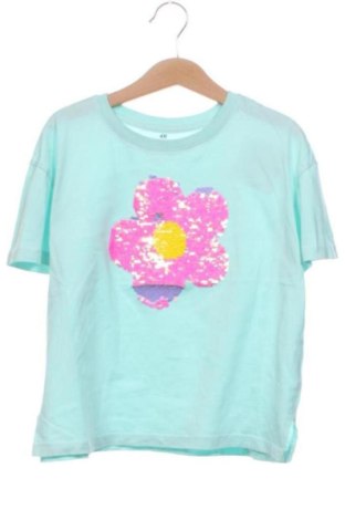 Детска тениска H&M, Размер 8-9y/ 134-140 см, Цвят Зелен, Цена 6,00 €, #138072552