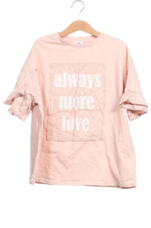Детска тениска River Island, Размер 11-12y/ 152-158 см, Цвят Розов, Цена 8,00 €, #138068981