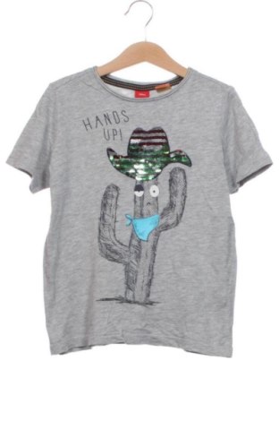 Kinder T-Shirt S.Oliver, Größe 7-8y/ 128-134 cm, Farbe Grau, Preis € 6,00, #138065453