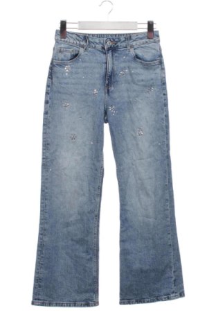 Blugi pentru copii H&M, Mărime 11-12y/ 152-158 cm, Culoare Albastru, Preț 62,99 Lei, #138059196