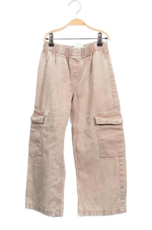 Blugi pentru copii H&M, Mărime 6-7y/ 122-128 cm, Culoare Bej, Preț 73,49 Lei, #138065255