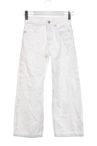 Blugi pentru copii Zara, Mărime 7-8y/ 128-134 cm, Culoare Alb, Preț 68,24 Lei, #138057018