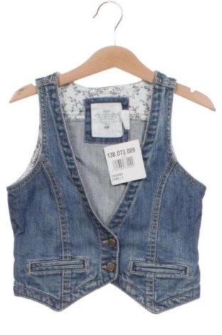 Kinderweste H&M L.O.G.G., Größe 6-7y/ 122-128 cm, Farbe Blau, Preis 11,00 €, #138073009