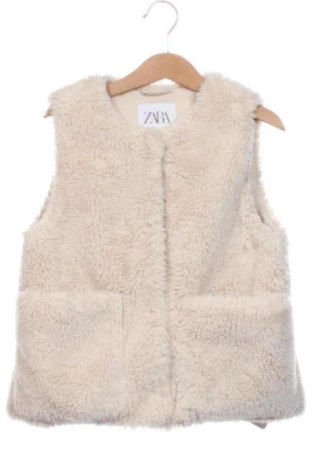 Детски елек Zara, Размер 7-8y/ 128-134 см, Цвят Бежов, Цена 14,00 €, #138068824
