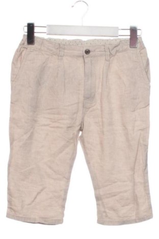 Kinder Shorts H&M, Größe 7-8y/ 128-134 cm, Farbe Beige, Preis € 9,95, #138065117