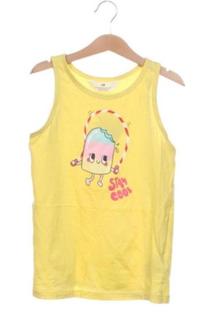 Kinder Top H&M, Größe 8-9y/ 134-140 cm, Farbe Gelb, Preis 5,72 €, #138073419