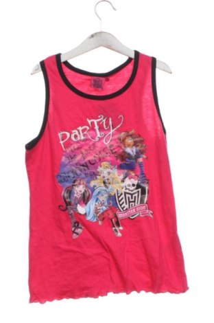 Μπλουζάκι αμάνικο παιδικό Monster High, Μέγεθος 11-12y/ 152-158 εκ., Χρώμα Ρόζ , Τιμή 5,43 €, #138049515