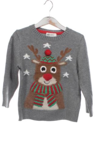 Pulover pentru copii H&M, Mărime 2-3y/ 98-104 cm, Culoare Gri, Preț 62,99 Lei, #138057787
