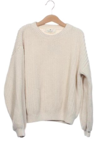 Детски пуловер H&M, Размер 8-9y/ 134-140 см, Цвят Екрю, Цена 13,00 €, #138083713