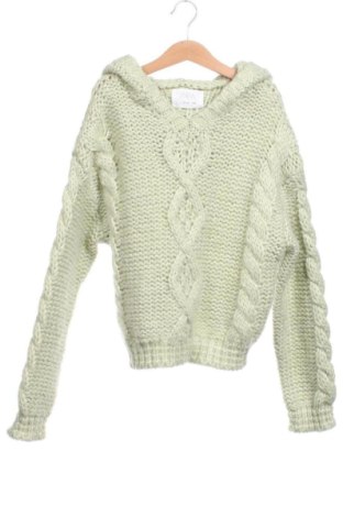 Детски пуловер Zara, Размер 10-11y/ 146-152 см, Цвят Зелен, Цена 13,00 €, #138069233