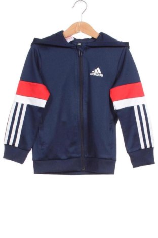 Dětská horní část sportovní soupravy Adidas, Velikost 4-5y/ 110-116 cm, Barva Modrá, Cena  752,00 Kč, #138078714
