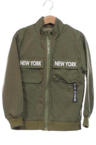 Kinderjacke Unbranded, Größe 7-8y/ 128-134 cm, Farbe Grün, Preis 11,43 €, #138074466