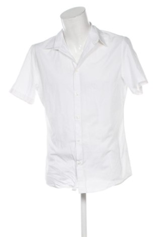 Мъжка риза H&M, Размер L, Цвят Бял, Цена 14,00 €, #138038837