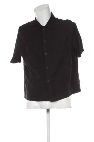 Cămașă de bărbați Bershka, Mărime M, Culoare Negru, Preț 63,00 Lei, #138075155