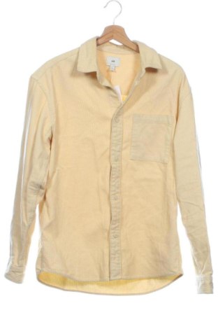Ανδρικό πουκάμισο H&M, Μέγεθος XS, Χρώμα  Μπέζ, Τιμή 9,00 €, #138057082