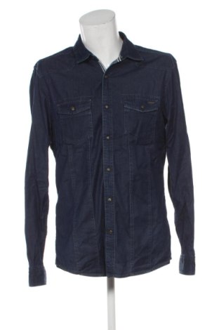 Ανδρικό πουκάμισο Edc By Esprit, Μέγεθος L, Χρώμα Μπλέ, Τιμή 13,99 €, #138085140