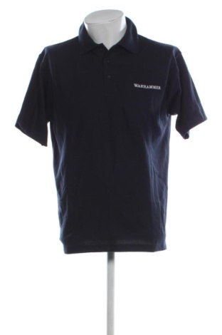 Herren Shirt Uneek, Größe L, Farbe Blau, Preis 10,00 €, #138047007
