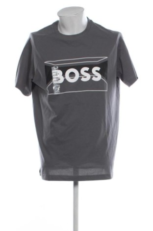 Ανδρικό t-shirt BOSS, Μέγεθος XL, Χρώμα Γκρί, Τιμή 68,00 €, #138059423