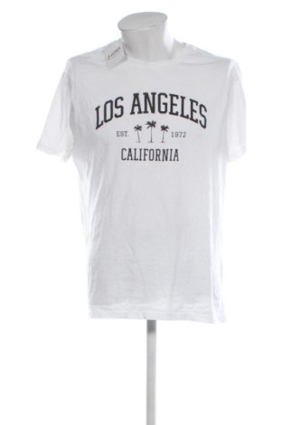 Ανδρικό t-shirt Sinsay, Μέγεθος XXL, Χρώμα Λευκό, Τιμή 9,72 €, #138064239